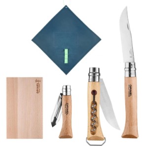 Set cutite de bucatarie, 5 piese, "Nomad Cooking" - Opinel