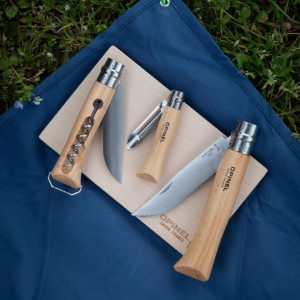 Set cutite de bucatarie, 5 piese, "Nomad Cooking" - Opinel