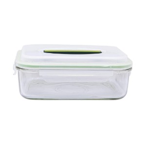 Caserola, cu maner, sticla, 2000ml, "Handy" - Glasslock