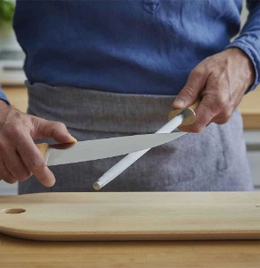 Masat ascutire cutite, otel, 25 cm - Opinel