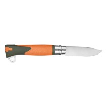 Cutit de buzunar N°12, cu extractor capuse, "Explore", Orange - Opinel