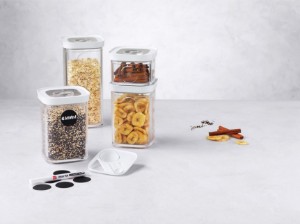 Set recipiente 6 piese, cu accesorii, plastic, "Cube" - Zwilling