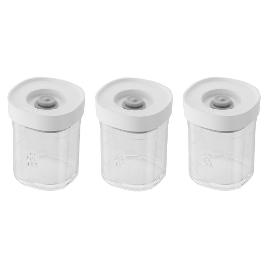 Set 3 recipiente condimente, plastic, "Cube" - Zwilling