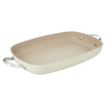 Tigaie grill antiaderenta, 25x35cm/3,2L, "Granita" - Korkmaz