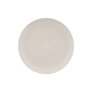 Set 4 farfurii, plastic reciclat, 20 cm - Natural elements