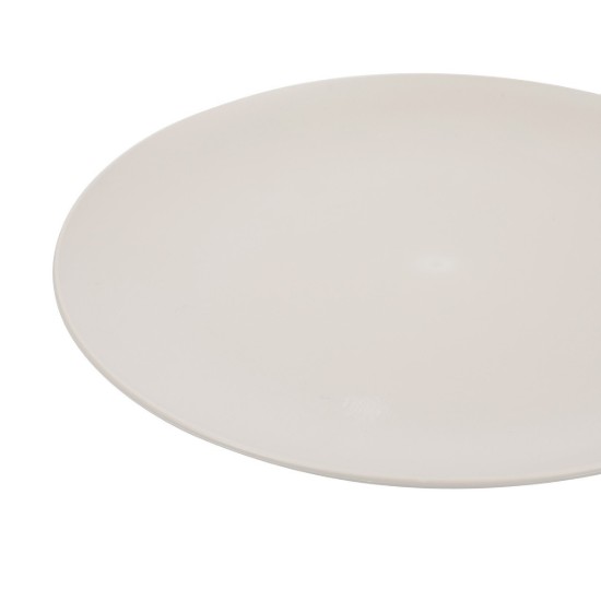 Set 4 farfurii, plastic reciclat, 25,5 cm - Natural elements