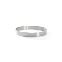 Forma perforata pentru tarta, inox, 15,5 cm - de Buyer