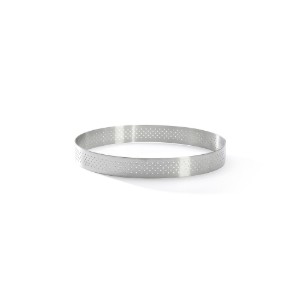 Forma perforata pentru tarta, inox, 15,5 cm - de Buyer