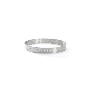 Forma perforata pentru tarta, inox, 12,5 cm - de Buyer