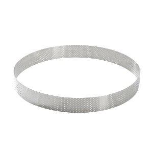 Forma perforata pentru tarta, inox, 28,5 cm - de Buyer