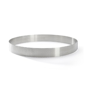 Forma perforata pentru tarta, inox, 28,5 cm - de Buyer