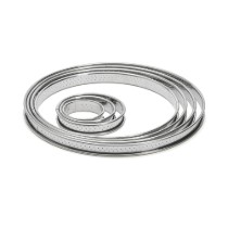 Forma perforata pentru tarta, inox, 22 cm - de Buyer