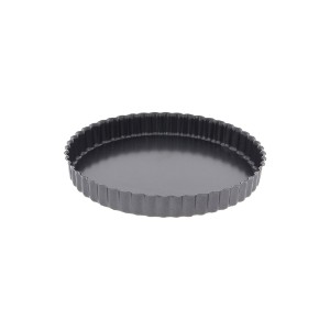 Tava tarte, cu baza detasabila, otel, 20 cm - de Buyer