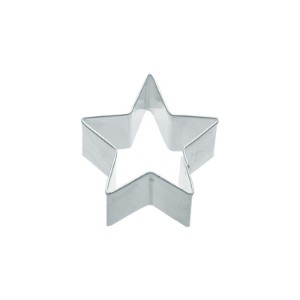 Forma cutter, stea, inox, 4 cm - Kitchen Craft