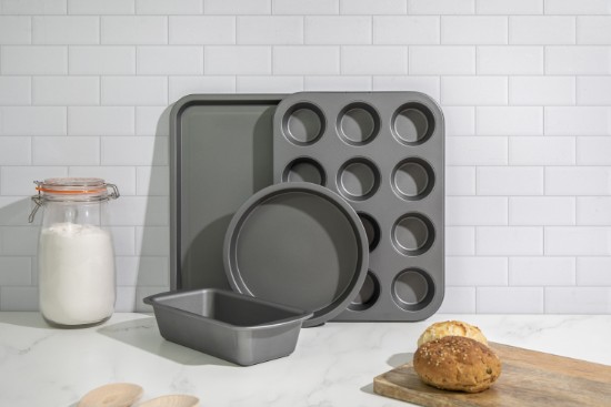 Set pentru copt 4 piese, otel carbon - Kitchen Craft