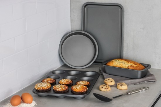 Set pentru copt 4 piese, otel carbon - Kitchen Craft