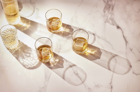 Set 6 pahare whisky, sticla, 220ml, "Balance" - Krosno
