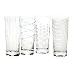 Set 4 pahare sticla cristalina, 550ml, "Cheers" - Mikasa