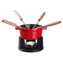 Set Mini-Fondue 7 piese, 0,25L, Cherry - Staub