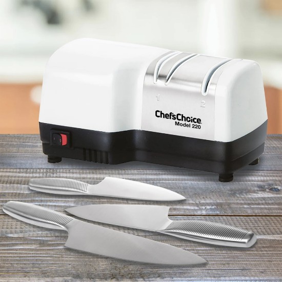 Ascutitor de cutite Hybrid Diamond Hone Model 220 - Chef's Choice