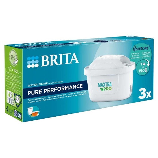 Set 3 filtre BRITA Maxtra PRO Pure Performance