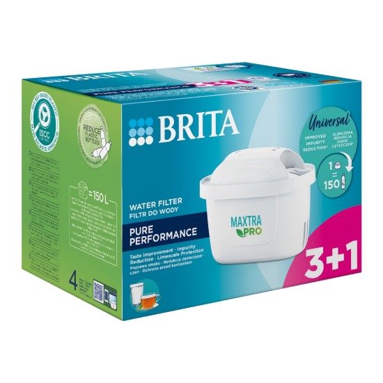 Set 3+1 filtre BRITA Maxtra PRO Pure Performance