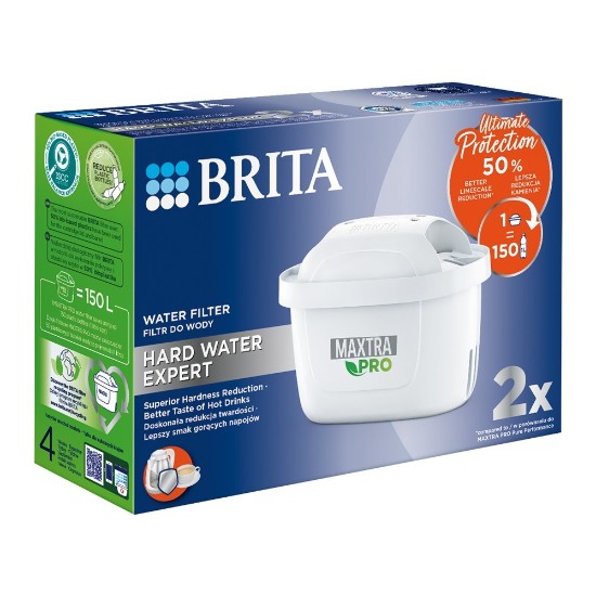Set 2 filtre BRITA Maxtra PRO Hard Water Expert