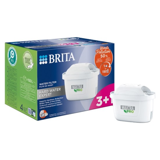 Set 3+1 filtre BRITA Maxtra PRO Hard Water Expert