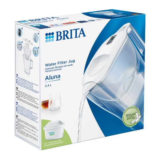 Cana filtranta BRITA Aluna 2,4 L Maxtra PRO (white)