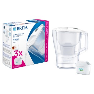 Starter pack BRITA Aluna 2,4 L (white) + 3 filtre Maxtra PRO