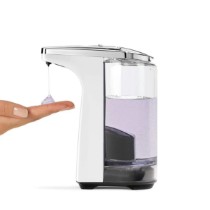 Dozator cu senzor, pentru sapun lichid, 237 ml, Alb - simplehuman