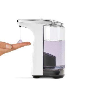 Dozator cu senzor, pentru sapun lichid, 237 ml, Alb - simplehuman