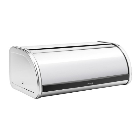 Cutie pentru paine, inox, 44,5 x 26,2 cm, Brilliant Steel - Brabantia