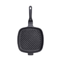 Tigaie grill patrata, aluminiu, 26x26cm, "Casterra" - Korkmaz