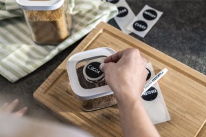 Set etichete din silicon cu marker creta, 11 piese, "Cube" - Zwilling