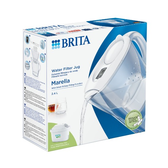 Cana filtranta BRITA Marella 2,4 L Maxtra PRO (white)