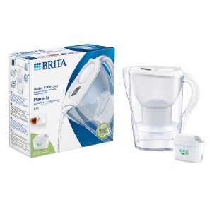Cana filtranta BRITA MAXTRA Marella 2,4 L (white), 1 x filtru Pure Performance