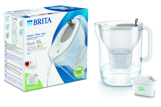 Cana filtranta BRITA Style XL 3,6 L Maxtra PRO (grey)
