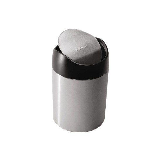 Mini-cos de gunoi pentru masa, 1,5 L, Brushed - simplehuman
