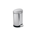 Cos de gunoi cu pedala, 6 L, inox, Brushed - simplehuman