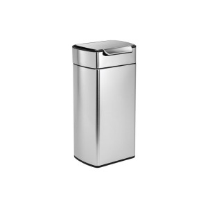 Cos de gunoi Slim, Touch Bar, 30 L, inox, Brushed - simplehuman