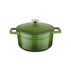 Cratita fonta, 22cm/3,4L "Folk", Verde - LAVA