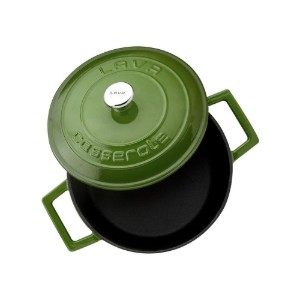 Cratita fonta, 22cm/3,4L "Folk", Verde - LAVA