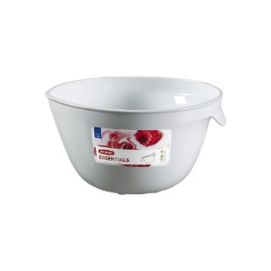 Bol mixare, plastic, 2,5L, Alb - Curver