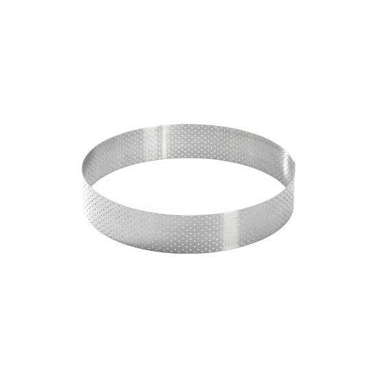 Forma perforata pentru tarta, inox, 18,5 cm - de Buyer