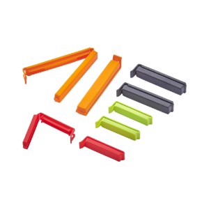 Set 8 cleme / clipsuri pentru pungi, plastic - de Buyer