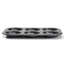 Tava 6 mini-savarine, otel, 31,5 x 21,5 cm - de Buyer