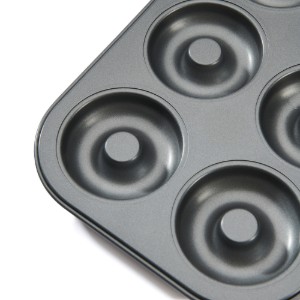 Tava 6 mini-savarine, otel, 31,5 x 21,5 cm - de Buyer