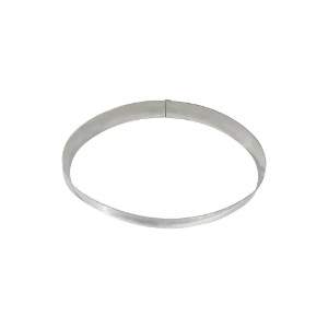 Forma ovala pentru prajituri, inox, 21 x 14 cm - de Buyer