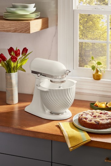 Bol ceramica 4,7 L, Meringue - KitchenAid